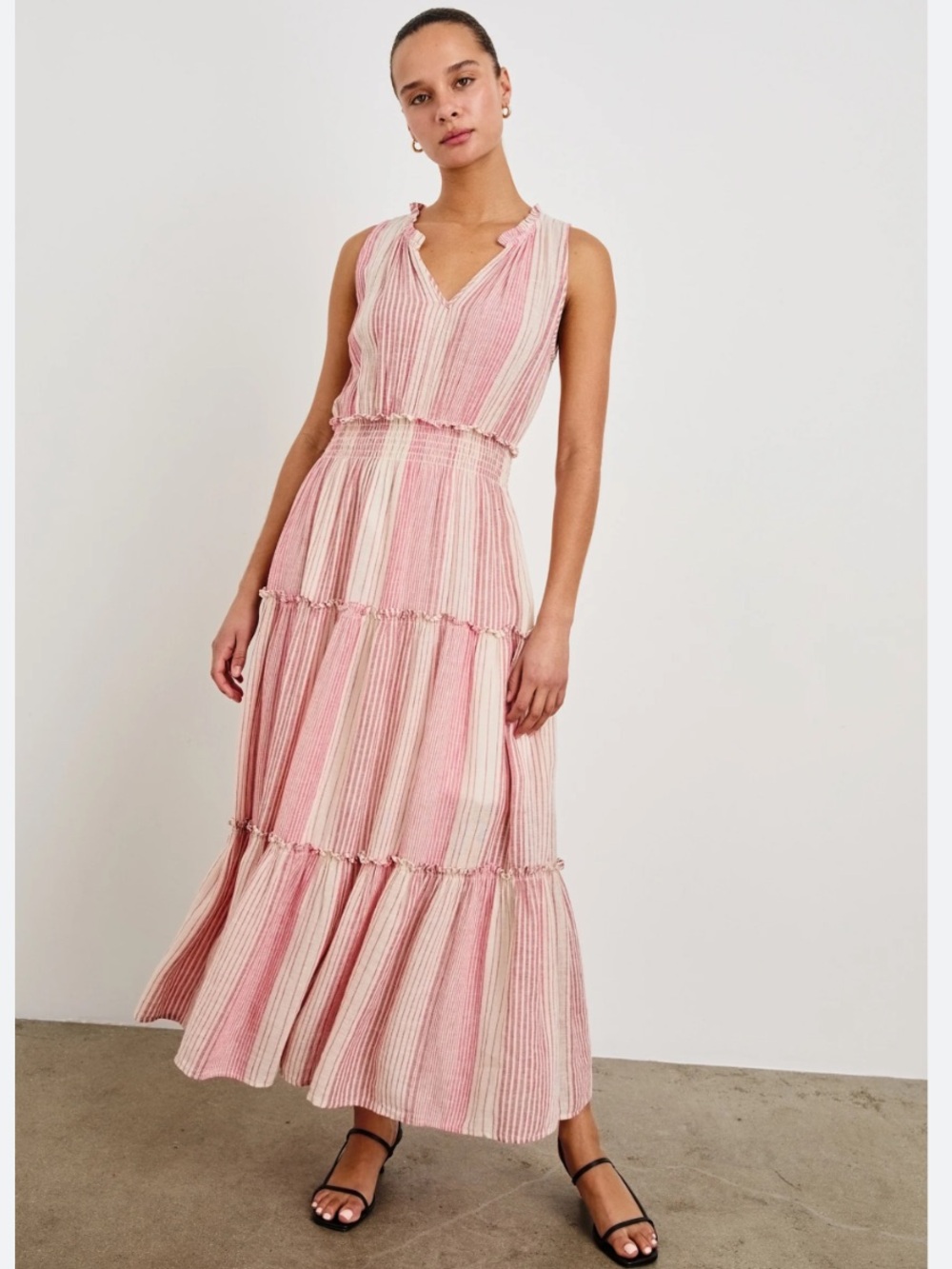 RAILS Lou Lou Salerno Stripe Maxi Dress New! - Picture 2 of 14